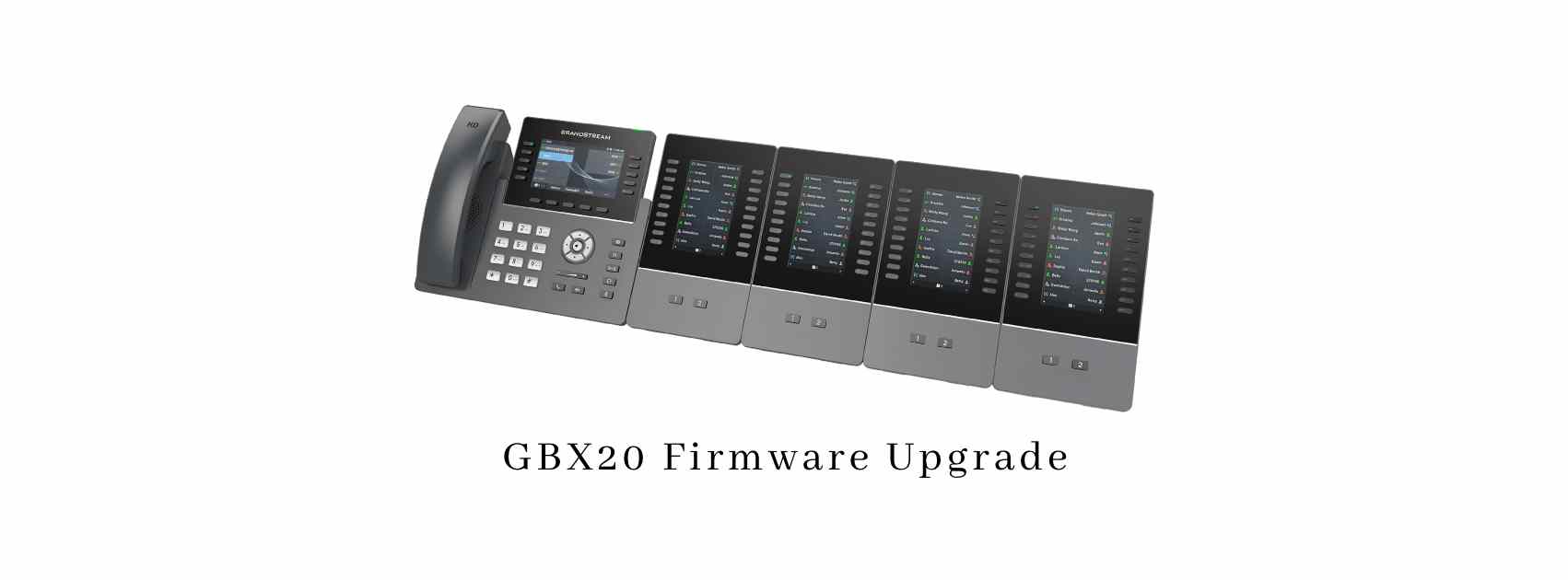 Grandstream GBX20 Firmware Upgrade